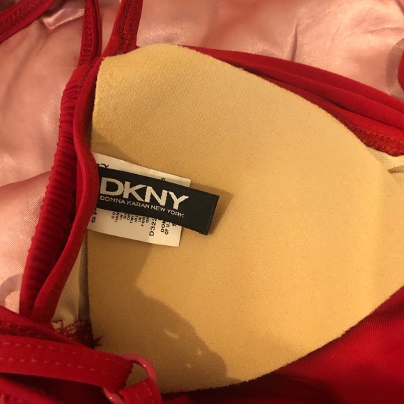 DKNY Red Tankini size 4 - Picture 5 of 8